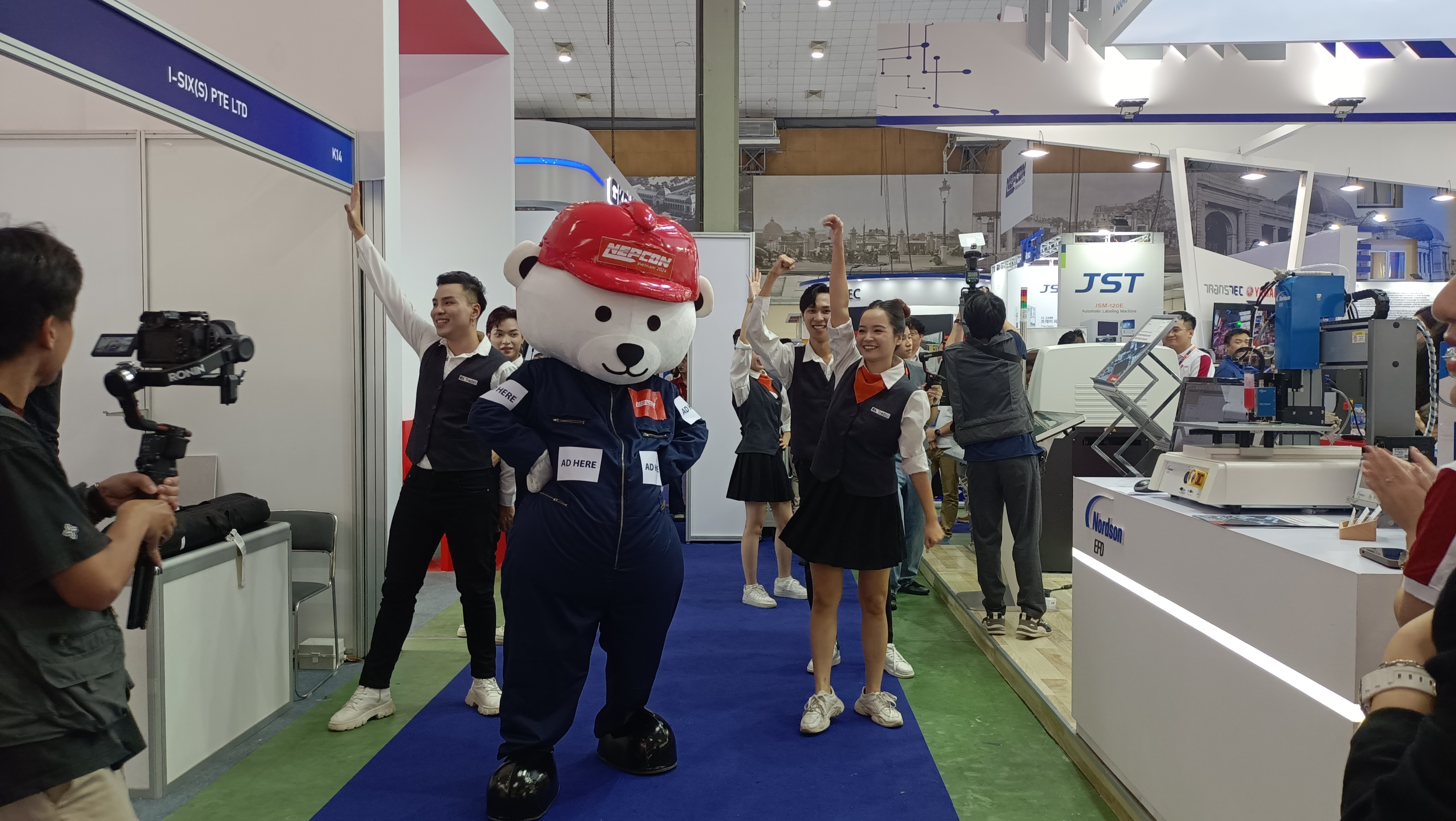 江西泛亚电竞微亮相越南河内国际电子元器件及生产设备展，圆满落幕！